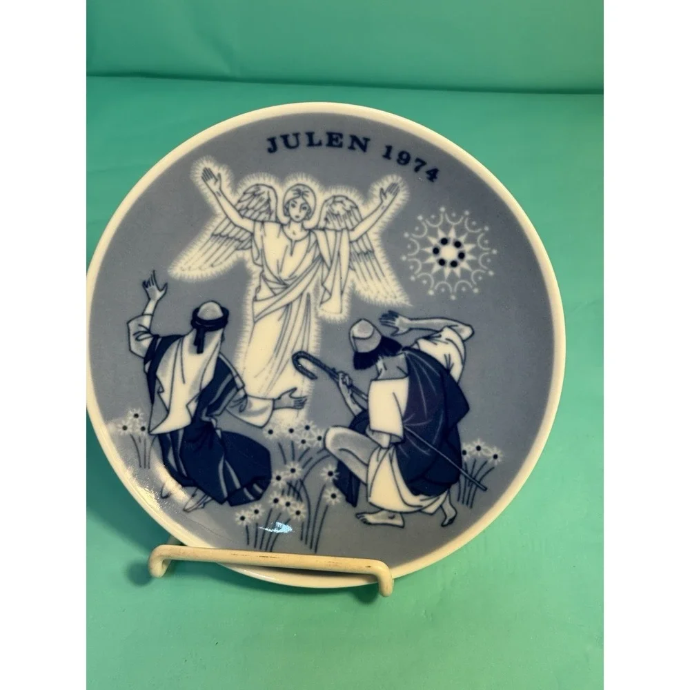 Julen 1974‎ Norwegian Christmas Plate – Norway Limited Edition